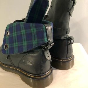 Hunter Green Dr. Martens Boots
